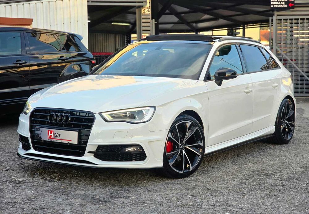 AUDI A3 SPORTACK 8V S LINE PLUS 2.0TDI 150CV S-TRONIC "LOOK RS3"