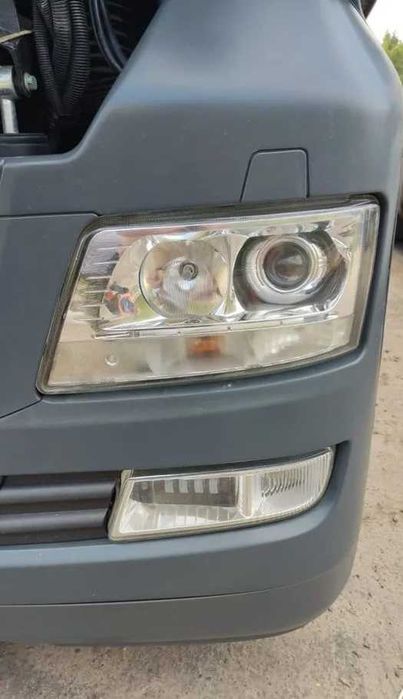 Для фур грузовиков тягачей Bi-Led линзы MTF 24V фары на MAN TGX+маски