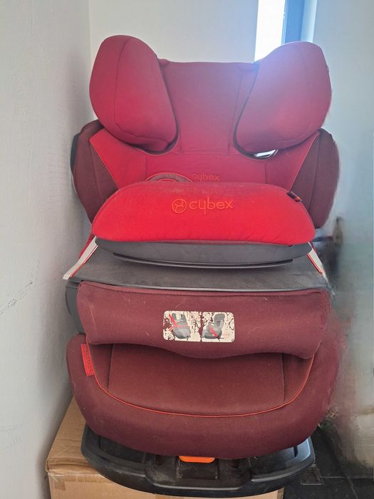 Cybex Pallas S-fix - fotelik samochodowy 9-36 kg | Ferrari Racing Red