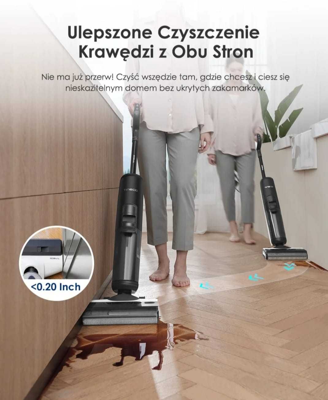 Pionowy odkurzacz myjący Tineco Floor One S6 NOWY