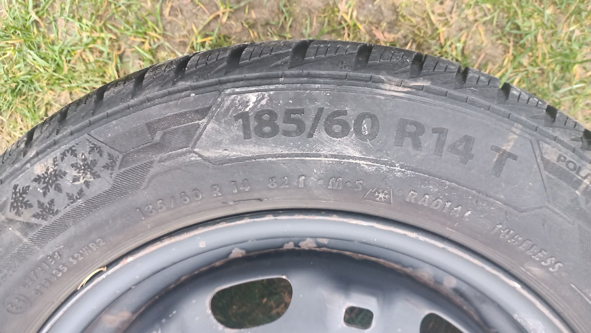 Jak nowe koła zimowe felgi 14 5x100 et43 VW Seat Skoda Audi 185/60/14