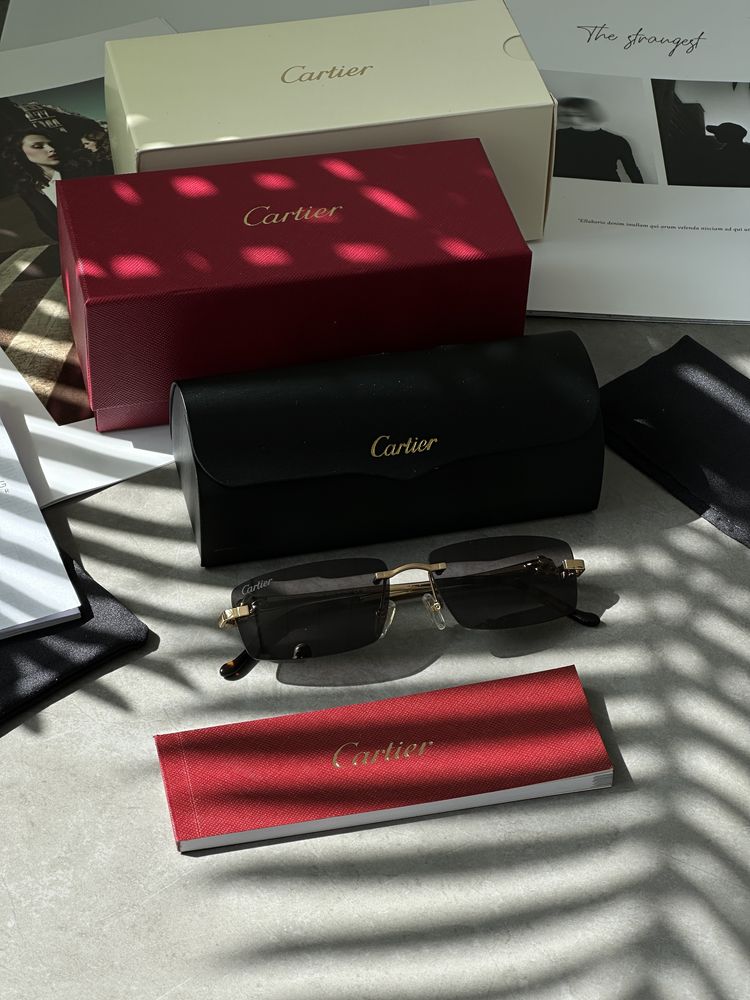 Окуляри Cartier Panthère Black/Gold CT0430S 004 AD 58/15/140