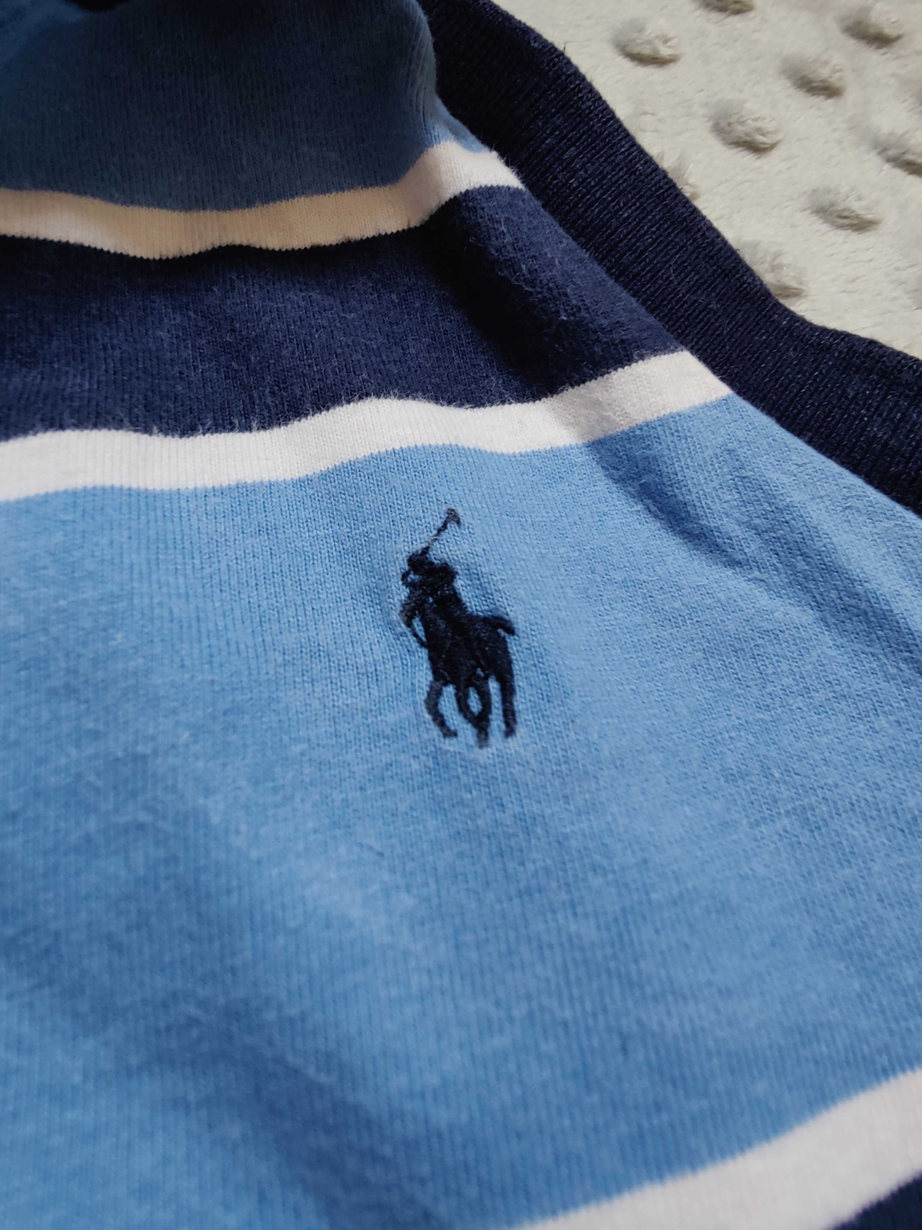 Tunika dziewczęca Ralph Lauren sukienka letnia w paski 134