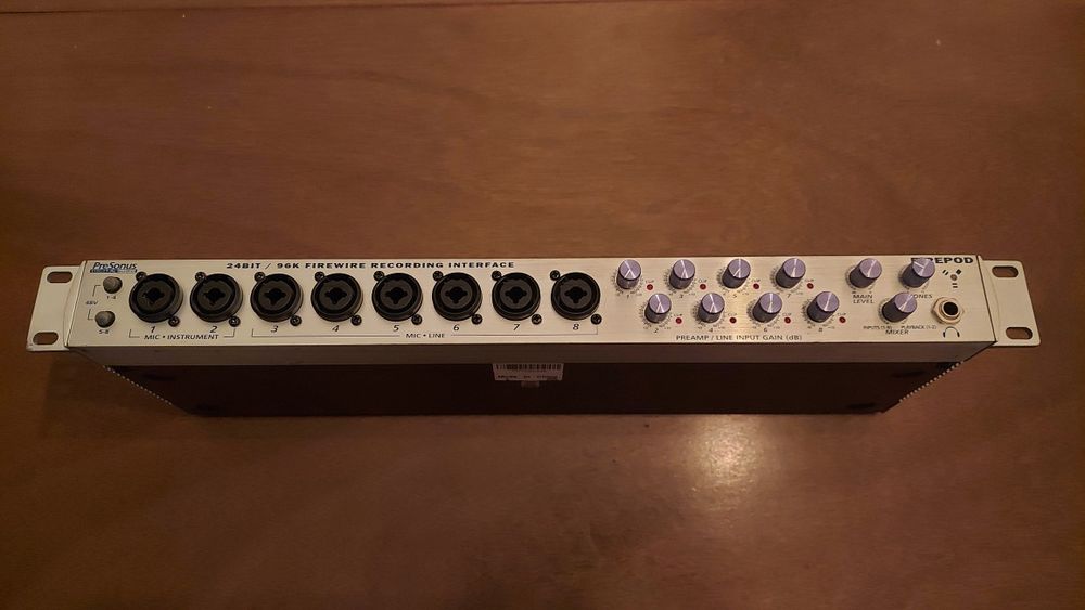 PreSonus Firepod - recording interface