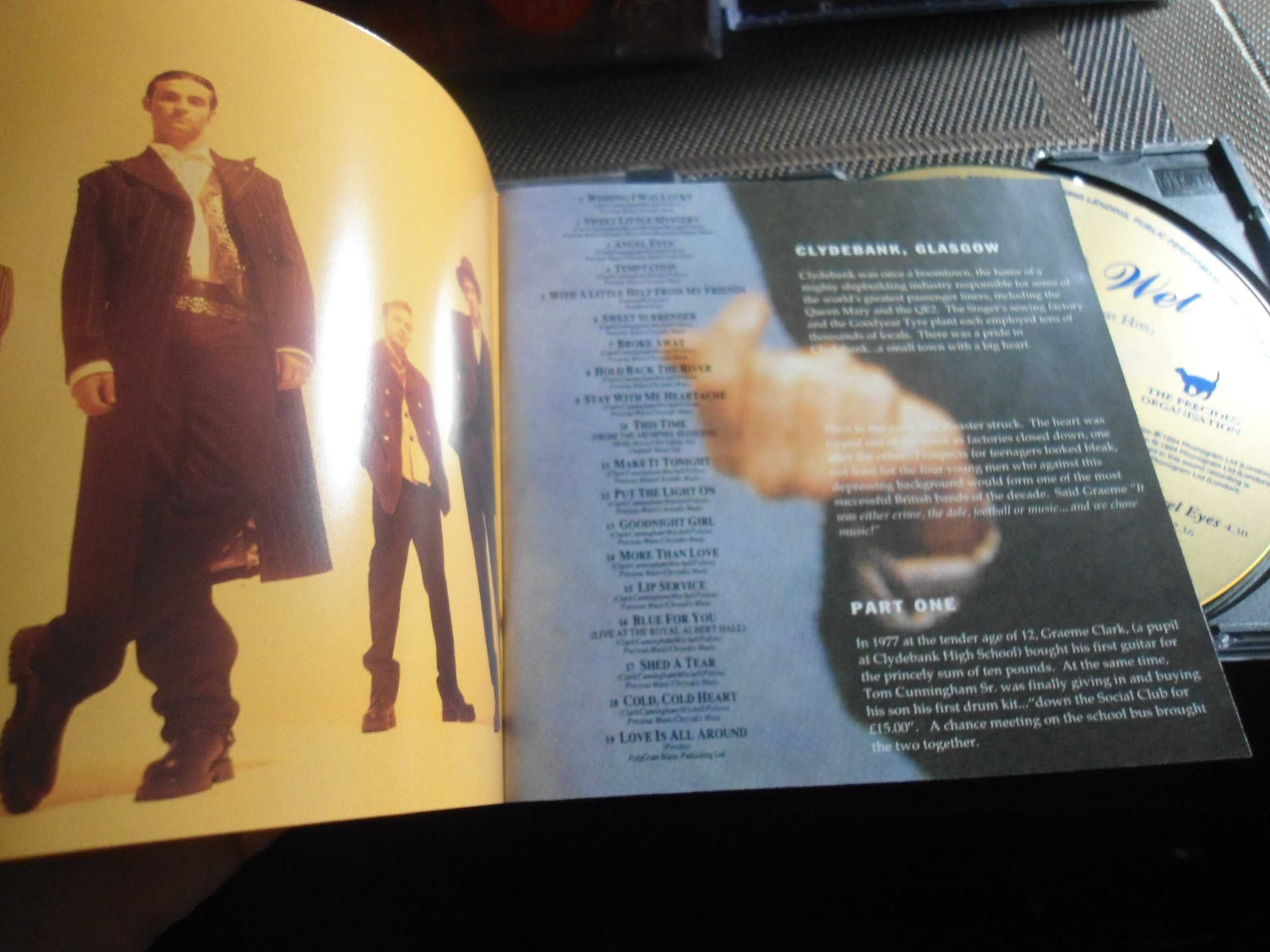 Wet Wet Wet "End Of Part One (Their Greatest Hits)" 1993 (фирменный)