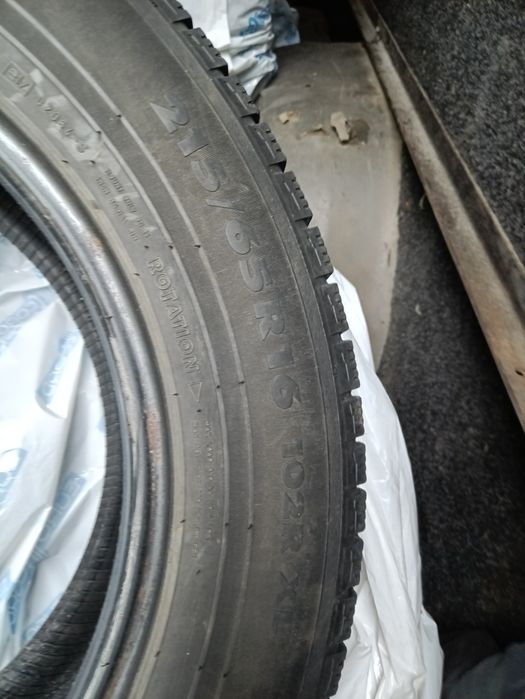 Резина зима, лето. r16 215*60