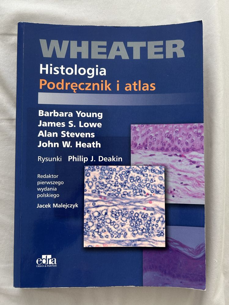 Histologia Wheater Podręcznik i Atlas