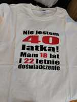 T shirty z nadrukiem