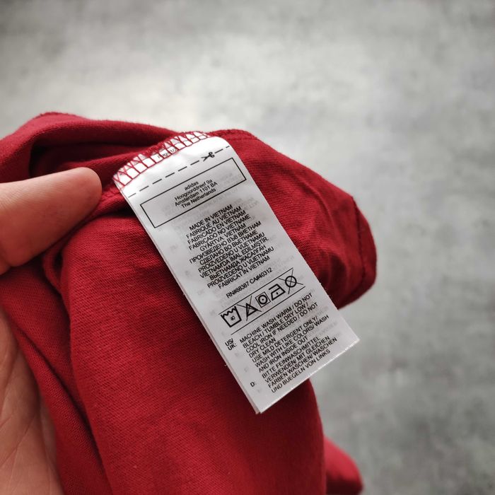 MĘSKA Koszulka Bawełna PREMIUM Football Adidas Arsenal Londyn Haft
