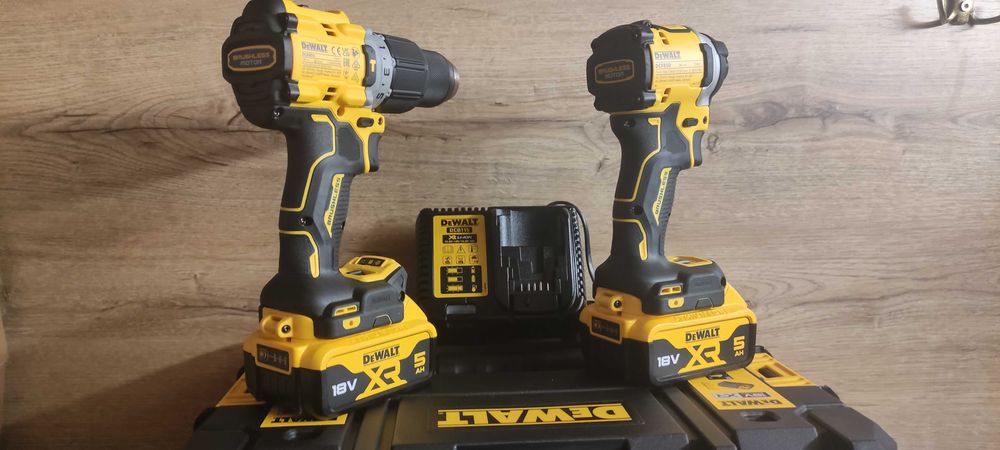 Zestaw bezszczotkowy Combo Wkrętarka 90NM + zakrętak 206NM 2x5AH