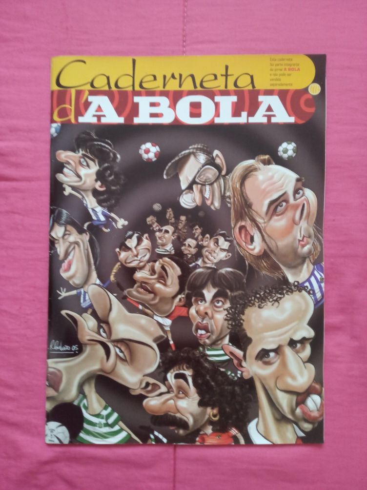 3  Cadernetas d' A  BOLA  (completas)