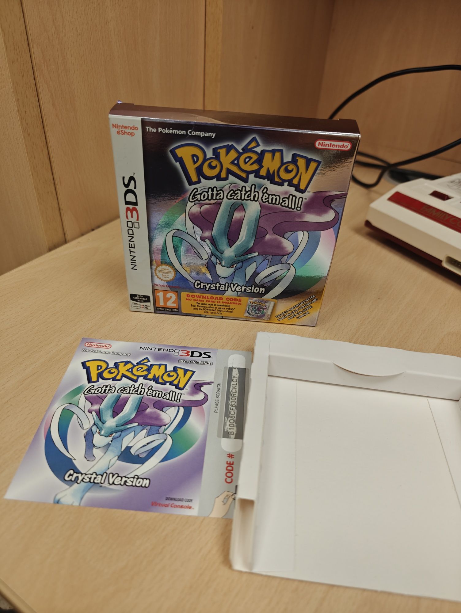 Pokemon Crystal Version Nintendo 3ds