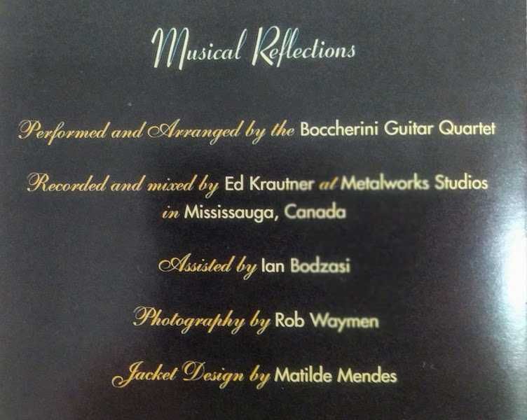 Classical Guitar by The Boccherini Guitar Quartet (2002)