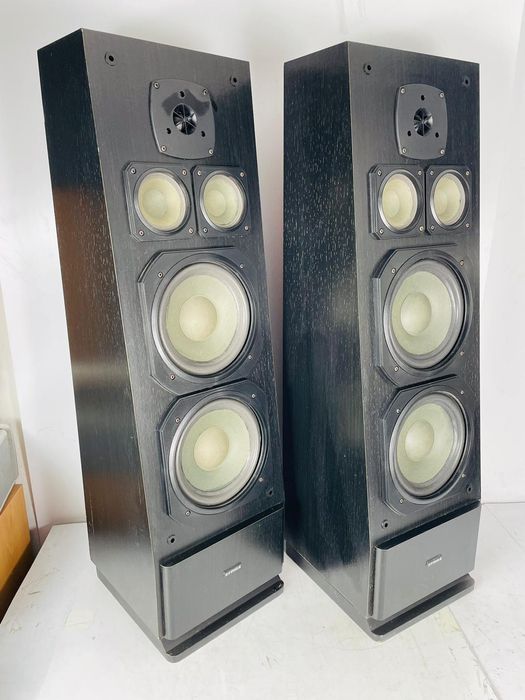 Kolumny Fisher STE 225 8ohm 160/250W 35-20kHz Dobór audio 4x20cm bass