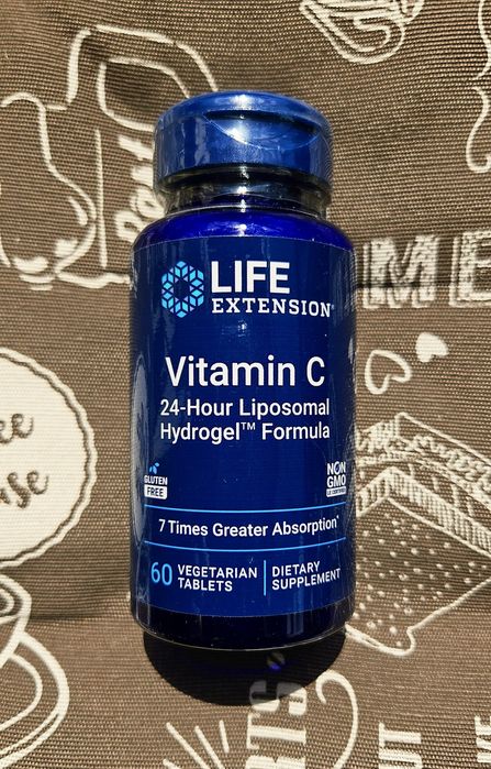 Life Extension ліпосомальний вітамін С липосомальный liposomal C 60 шт