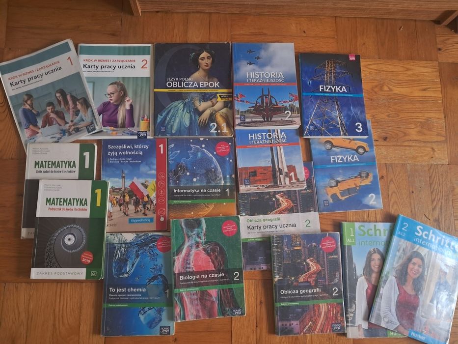 Podręczniki do 1,2 i 3 klasy