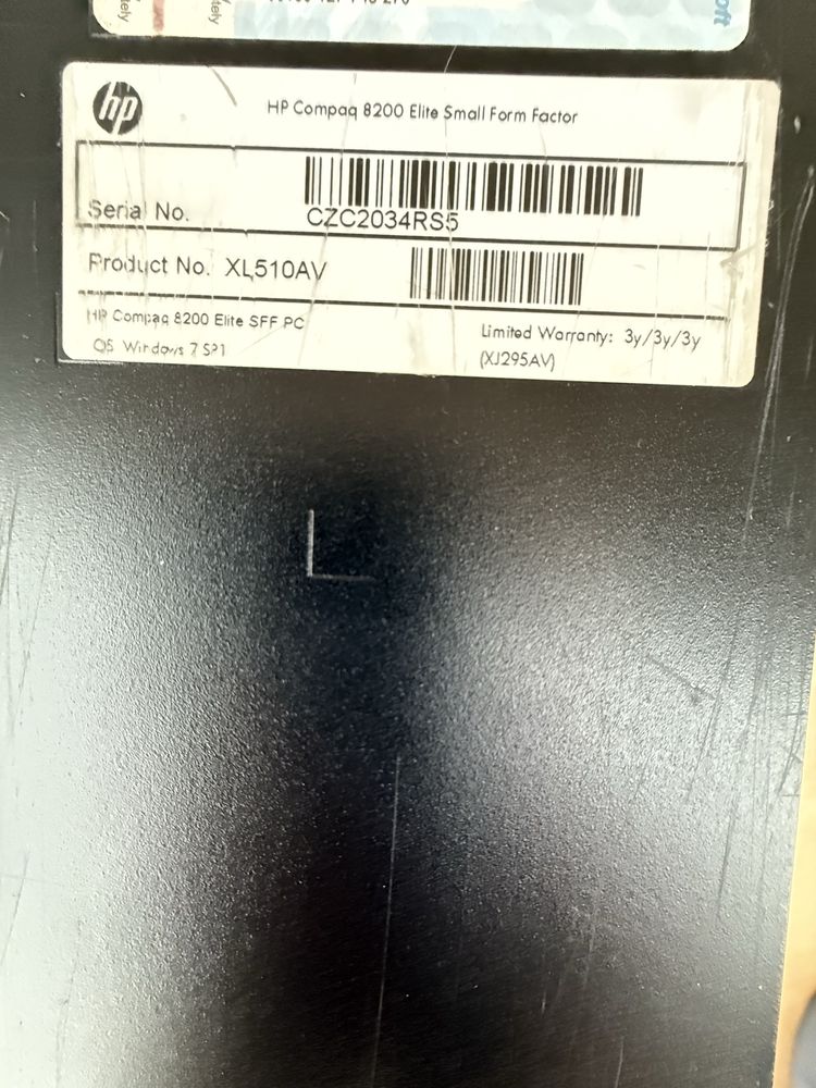 Komputer stacjonarny  HP Compaq 8200 Elite
