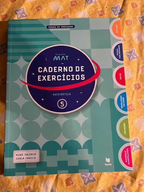 Conjunto Pedagógico - Matemática - 5º Ano  - "Missão Mat 5"
