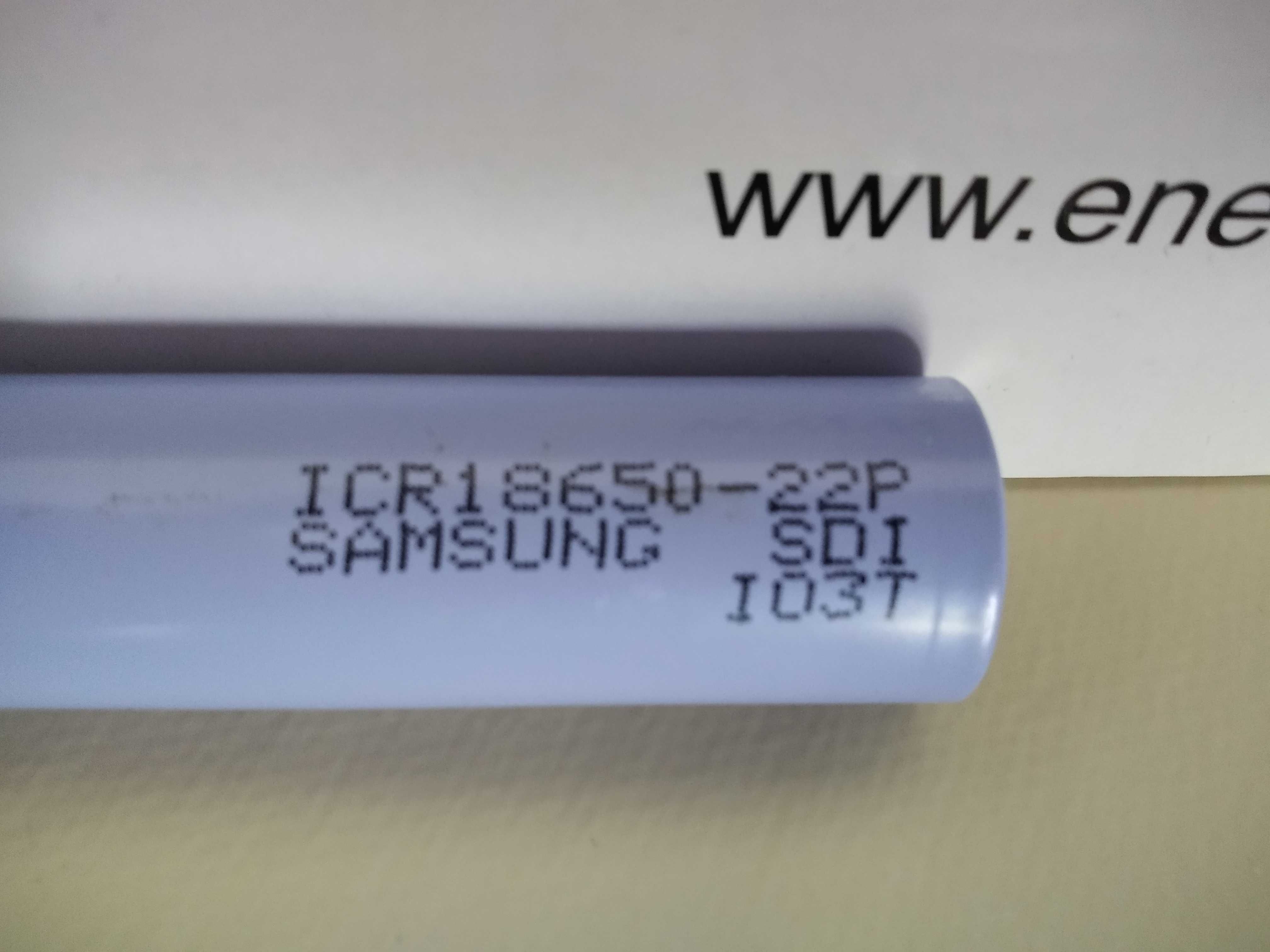 Ogniwa li-lon SAMSUNG 22P 2200mAh 3sztuki