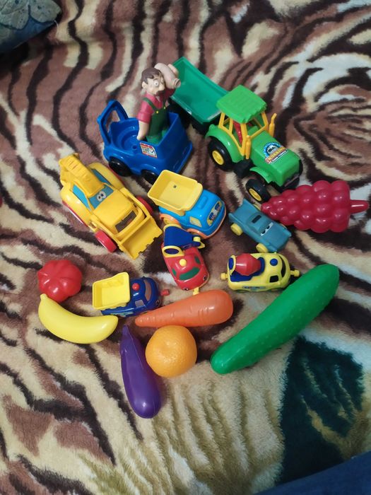 Дитяча іграшка кран з музичним і світловим супровідом