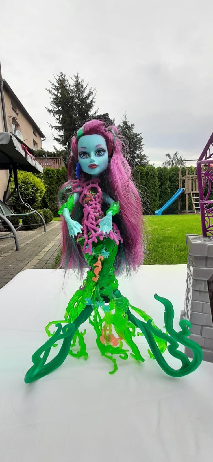 Monster high Posea Reef + pięć -kuchnia