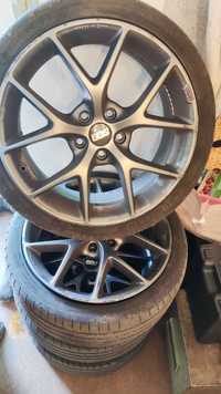 Jantes BBS 8" x 18" com pneu Goodyear Eagle F1 225/40 R18