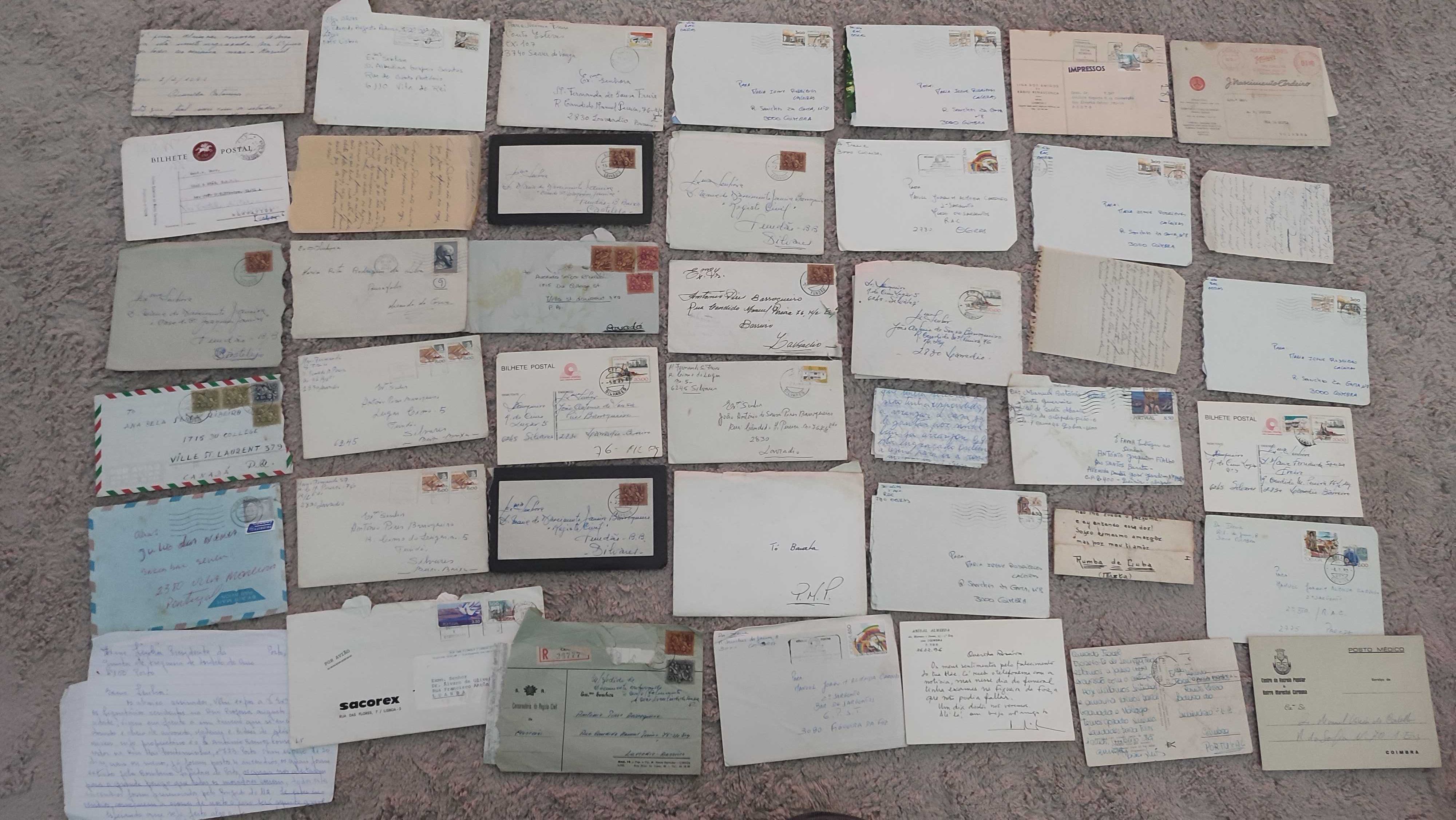 Lote 330 Cartas diversas