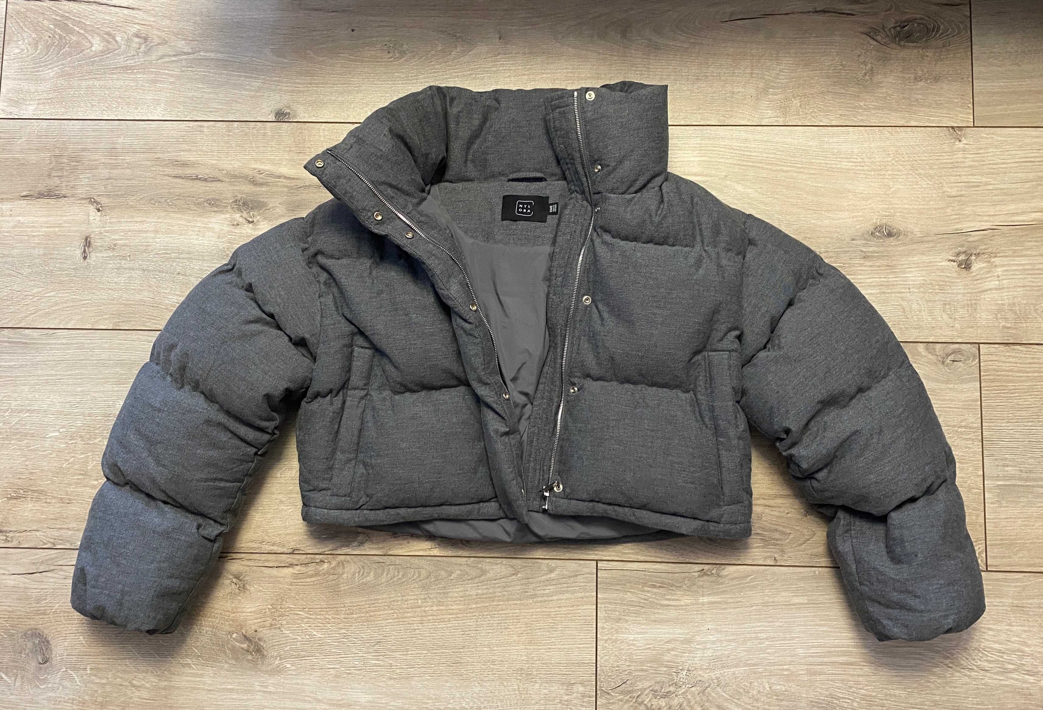 Стильная Куртка Nylora Quinn Puffer Grey