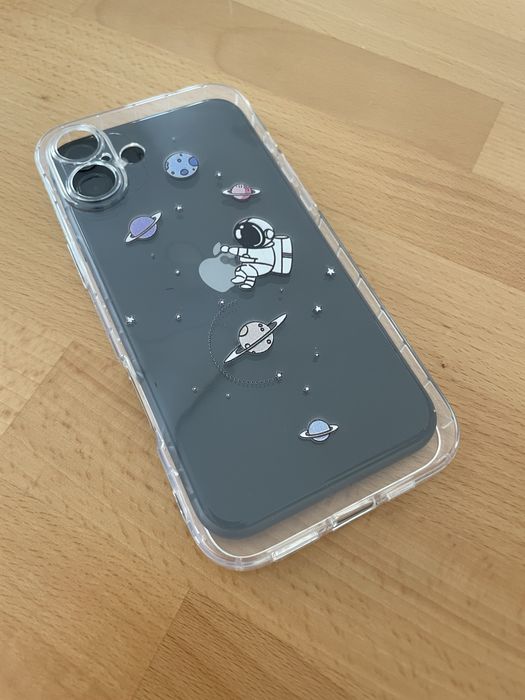 Capa de telefone astronauta iphone 16 plus
