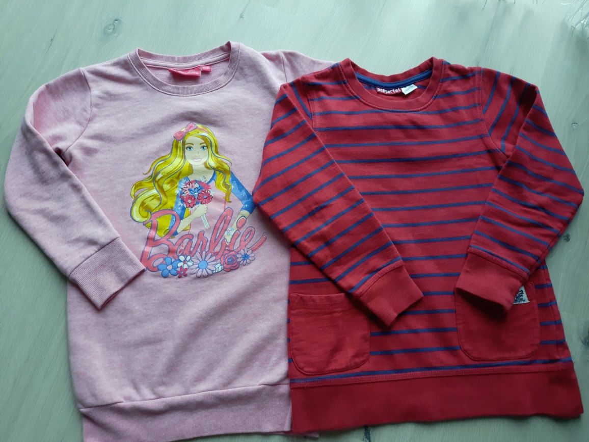 Bluza Disney Barbie Lupilu Lidl 2 szt rozm.122/128