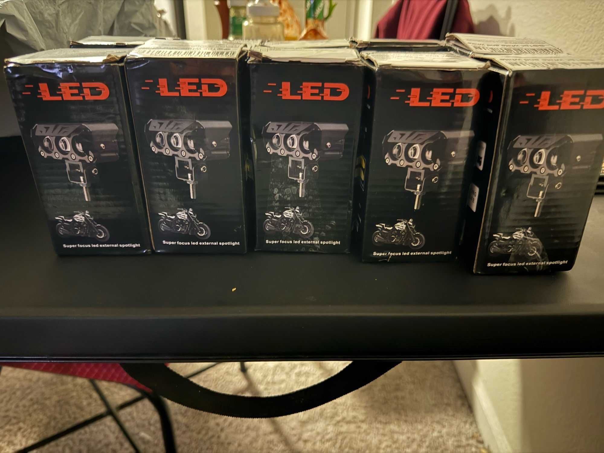 Светодиодная линзованная led фара|ПТФ противотуманки|ДХО|линзы|