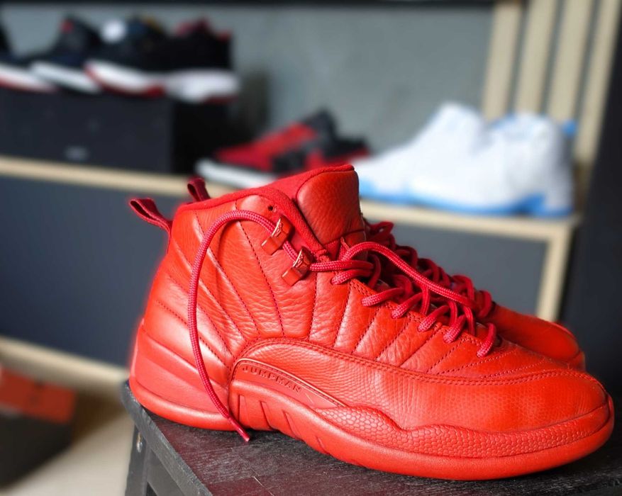 Air Jordan 12 Retro Gym Red 9.5 oryginalne używane z USA