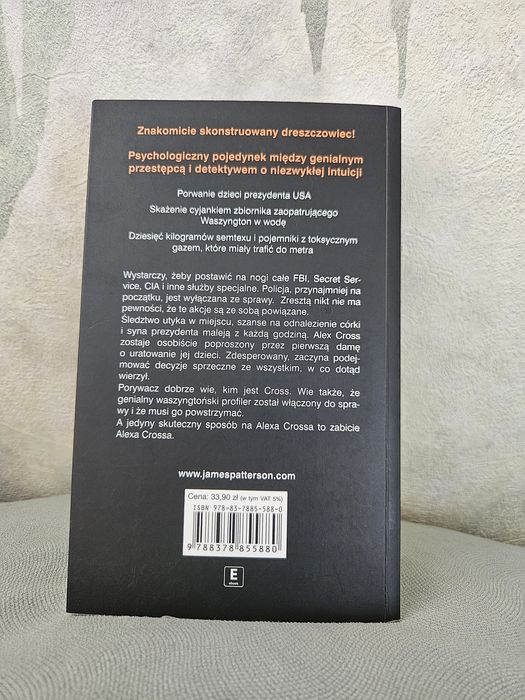 Zabić Alexa Crossa James Patterson