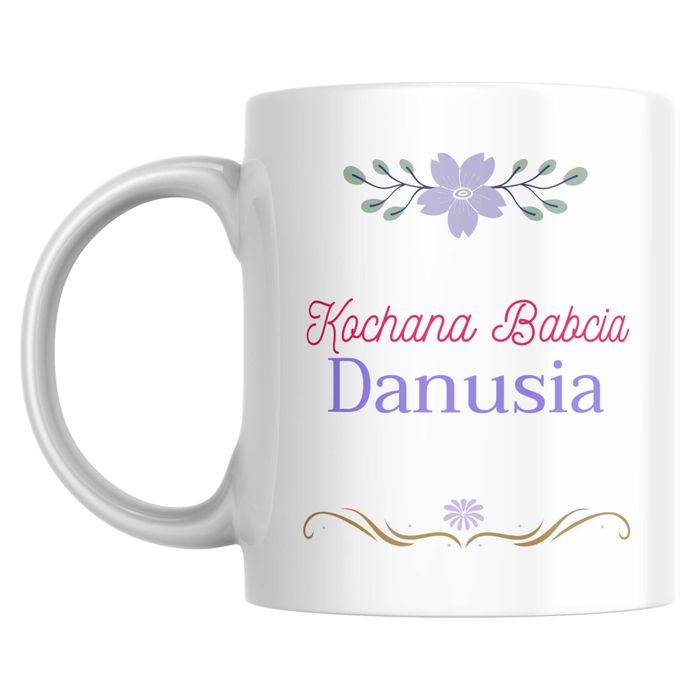 Kubek prezent dla babci na dzień babci urodziny boże narodzenie IMIĘ