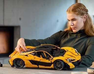 Конструктор MCLAREN P1 на 3893 деталей маштаб 1:8 схожий на Lego