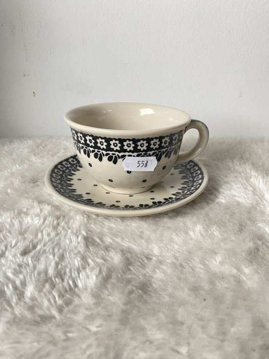Filiżanka ze Spodkiem Ceramika Bolesławiec