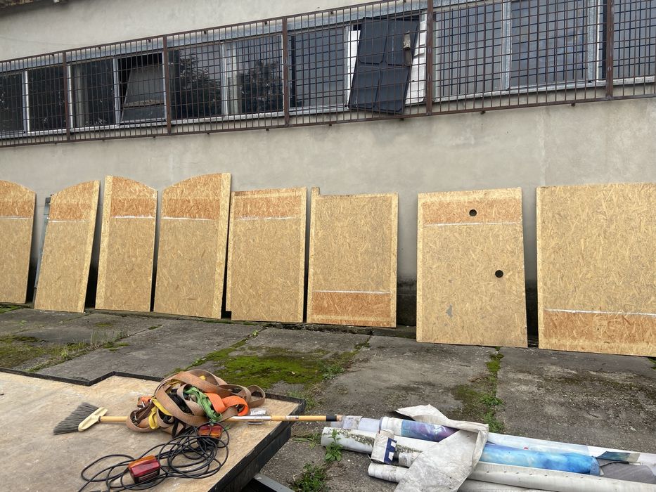 Płyty osb z demontazu 8mm 12mm Nadają się do ponownego montażu