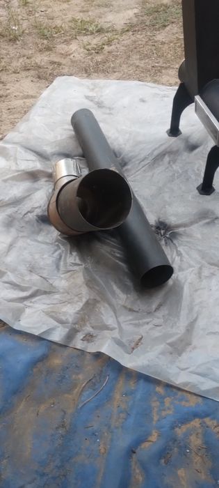 Piecyk rakietowy nowy z grubej stali