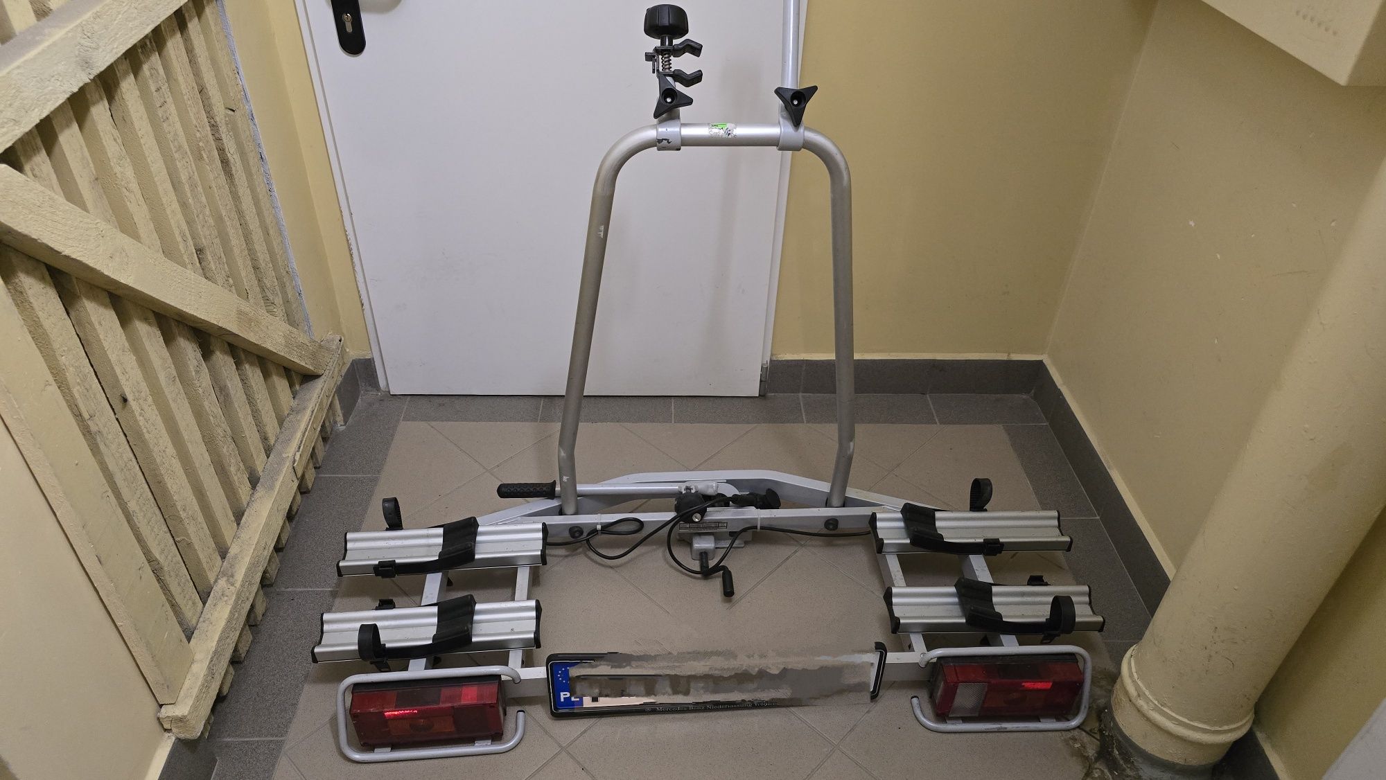 Platforma na hak na 2 rowery, bagażnik rowerowy na hak