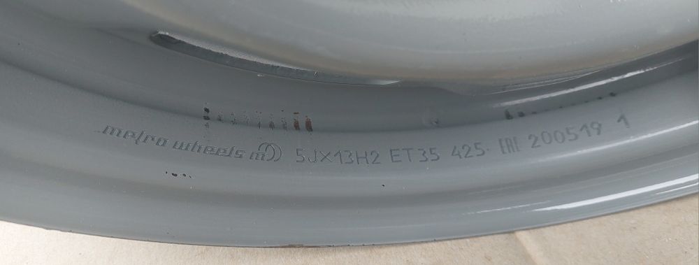 Диски сталеві ВАЗ R13 4/98
