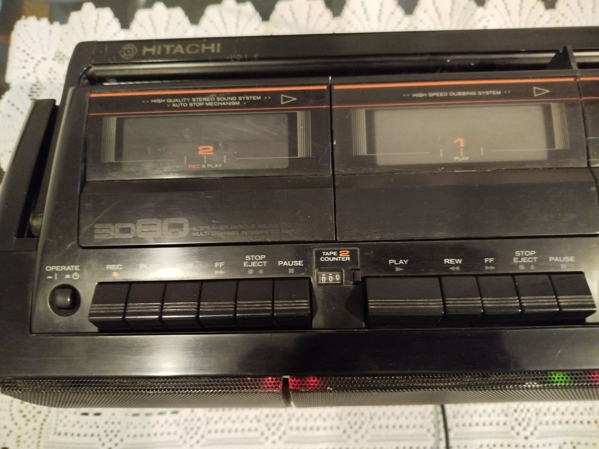 Radiomagnetofon Hitachi 3D80E