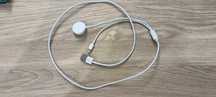 Kabel magnetyczny 2w1 iphone apple watch biały