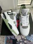 Nowość*NowyJordan4NikeAir4 GreenunisexTrampki 38