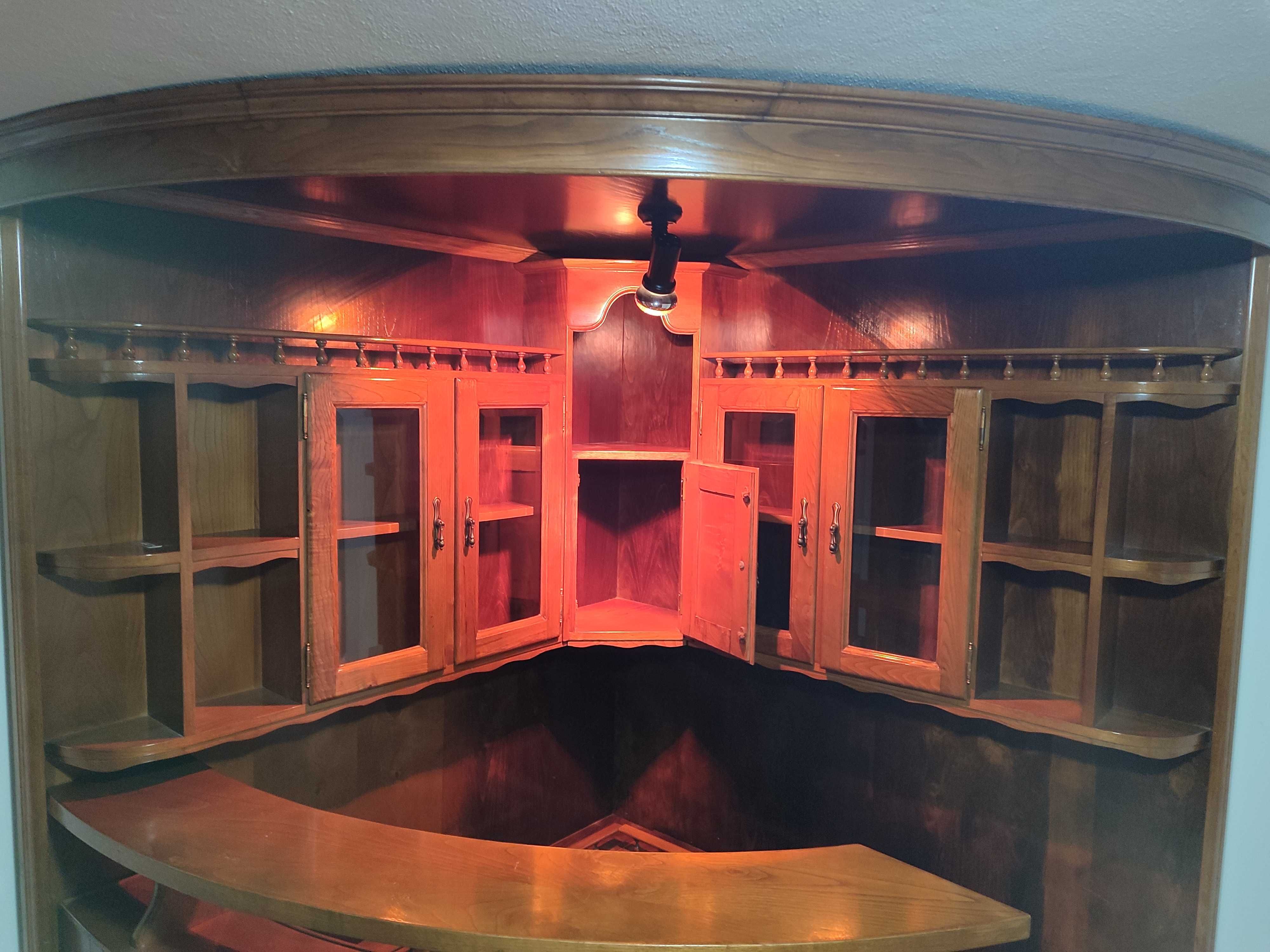 Bar de canto de castanho 198x150x150