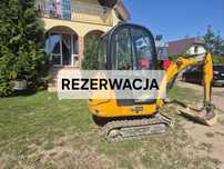 Minikoparka jcb 8018 szybkozlacze long Brutto