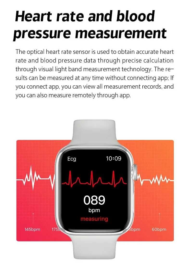 nowy Smartwatch Air Pro jak Apple Watch polski język w zegarku i app