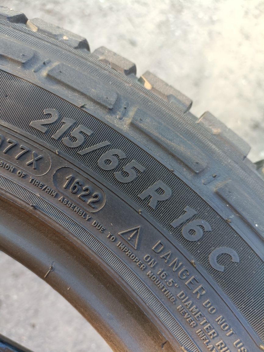 E15, 215/65R16c Michelin Agilis CrossClimate z 2022r 6.5mm