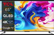 Telewizor TCL 65cali QLED 4K GW do 10.2025 JAK NOWY z Media Transport!