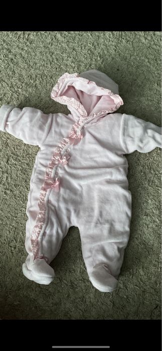 Конверт і комбінезончик на виписку тепле