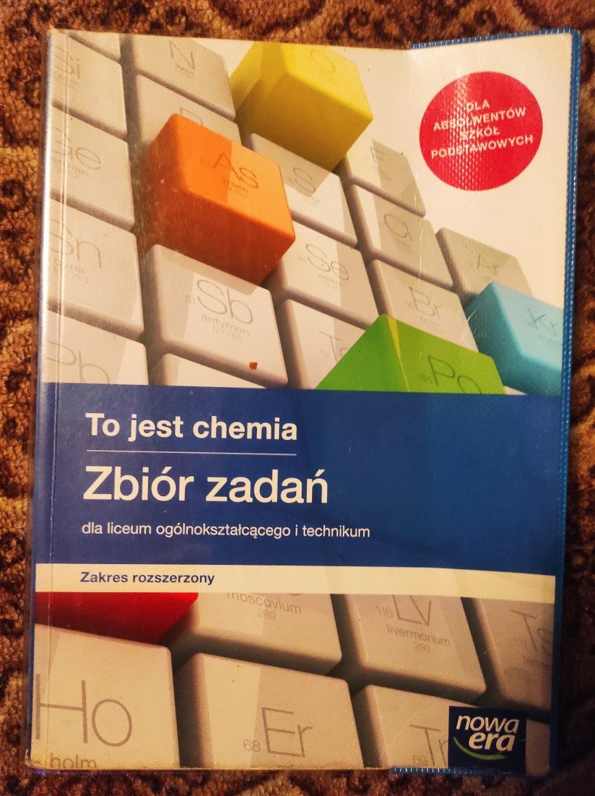 Podręczniki, maturalne karty pracy i zbiór z chemii To jest chemia